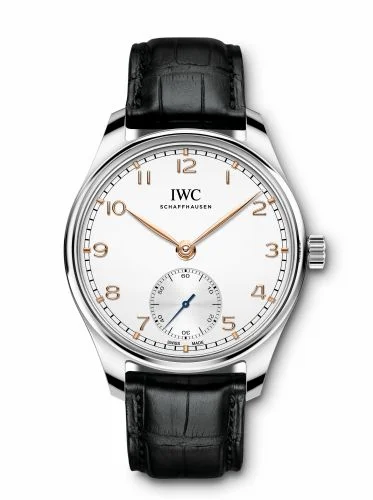 IWC Portugieser Automatic 40 Stainless Steel / Silver / Alligator IW3583-03 (IW3583-03)